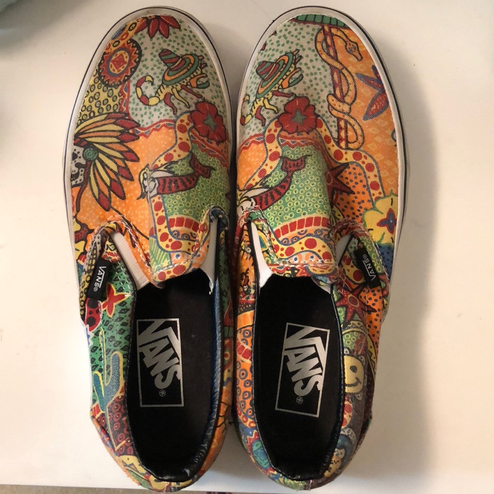 Vans! Slip-on. Worn once.